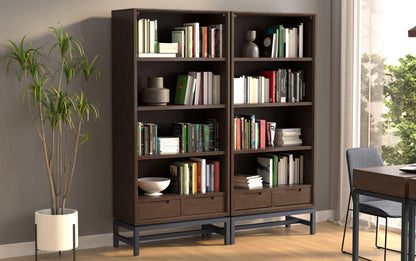 Banting 30 inch 4 Shelf Bookcase (Set of 2)