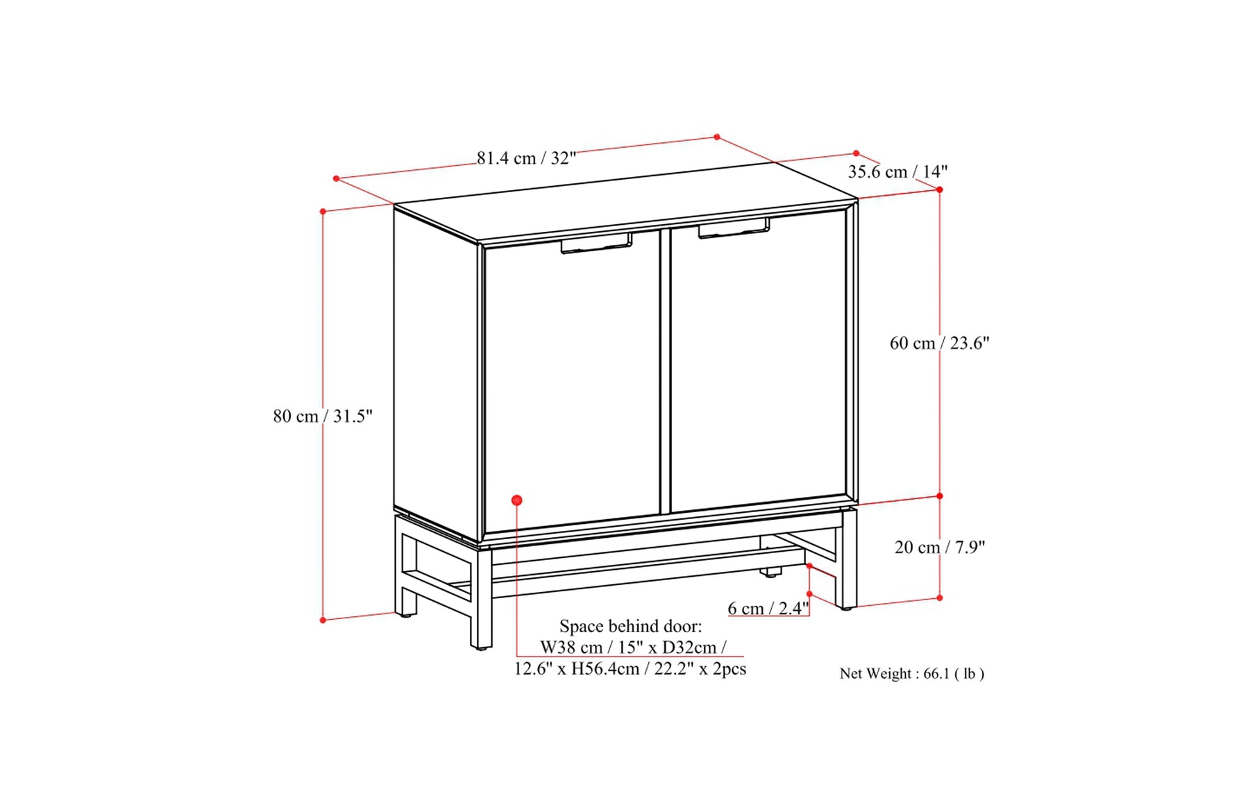 Banting Low Storage Cabinet