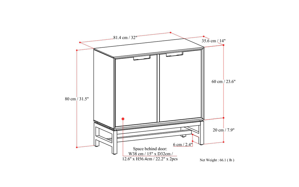 Banting Low Storage Cabinet