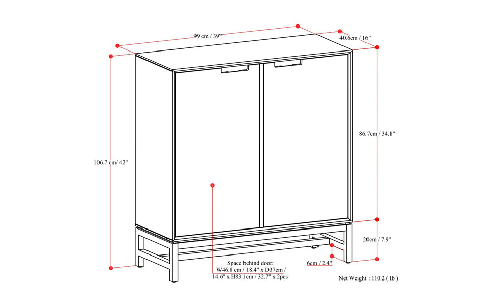 Banting Medium Storage Cabinet