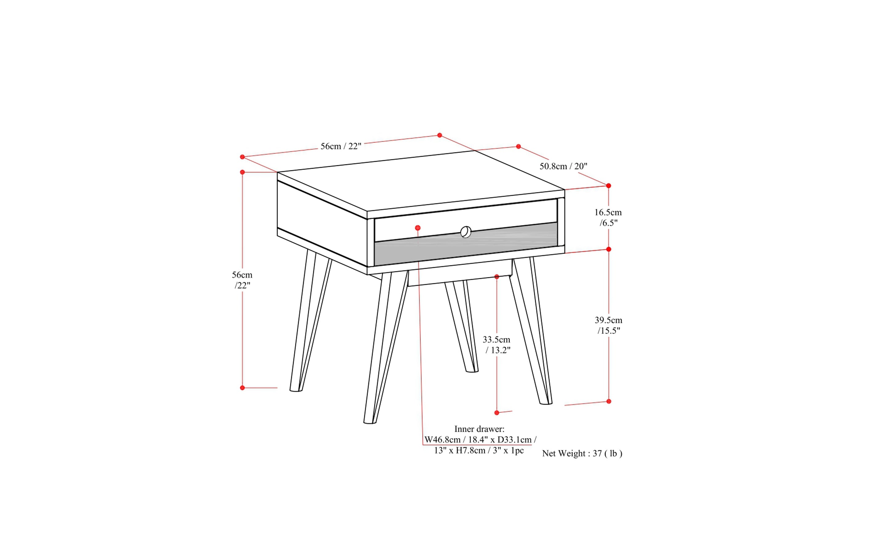 Clarkson End Table