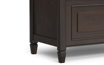 Chestnut Brown | Connaught 30-inch Storage Bench and 40-inch Cabinet