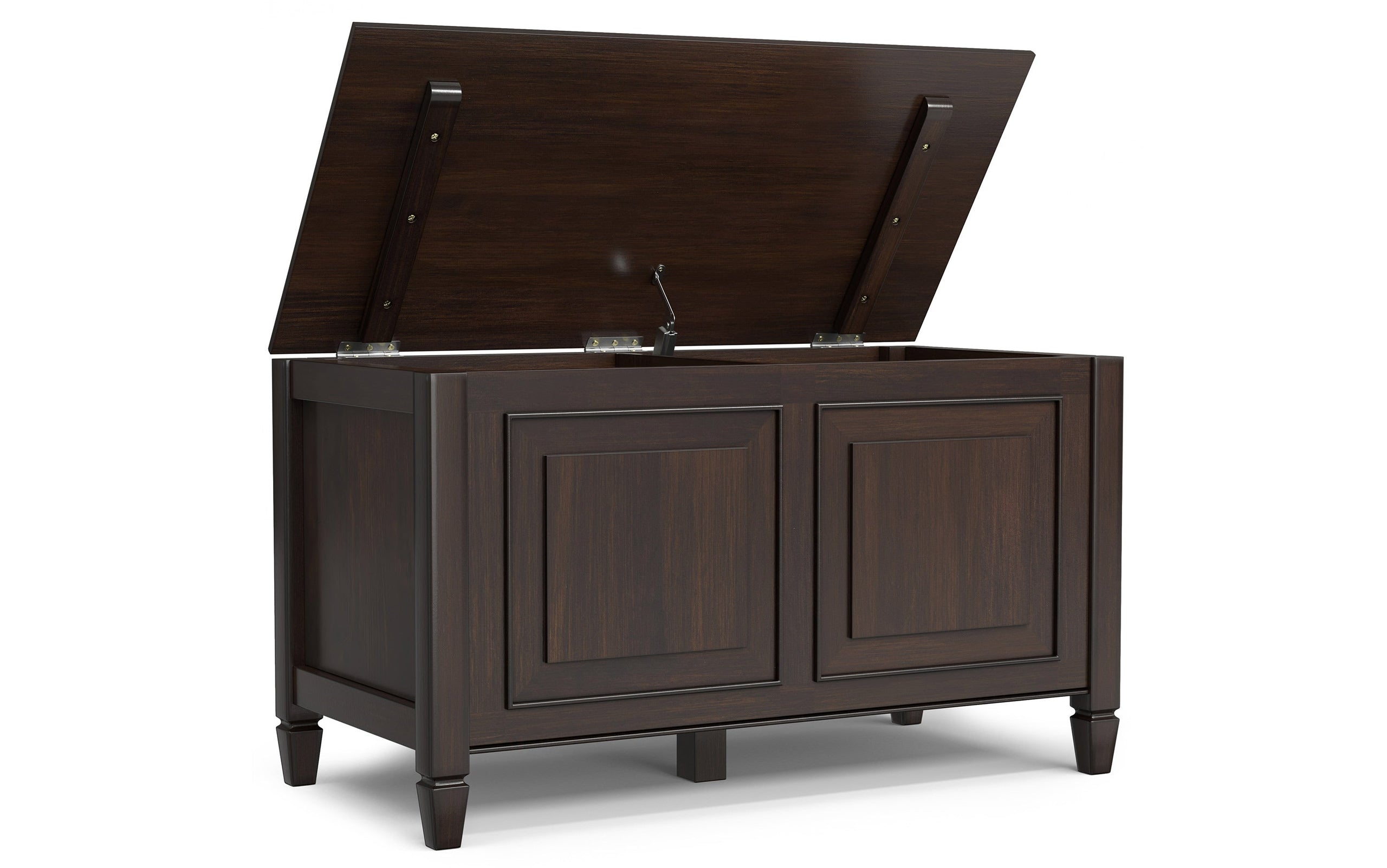 Chestnut Brown | Connaught 36-inch Storage Bench and 40-inch Cabinet