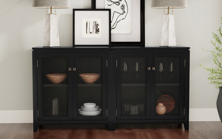 Cosmopolitan 30 inch Storage Cabinet (Set of 2)