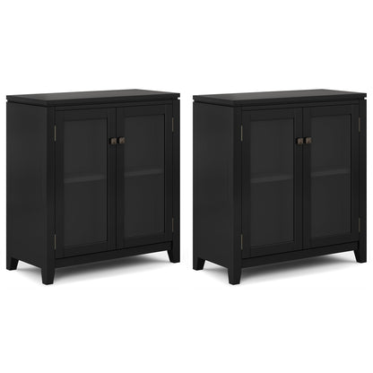 Cosmopolitan 30 inch Storage Cabinet (Set of 2)