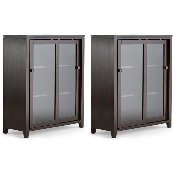 Solid Wood Storage Cabinet | Cosmopolitan 36 inch Storage Cabinet
