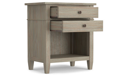 Distressed Grey | Carlton 24 inch Bedside Table (Set of 2)
