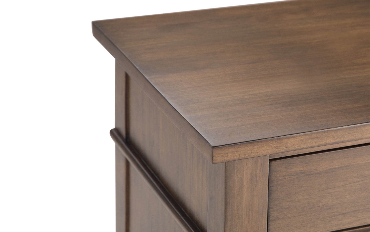Rustic Natural Aged Brown | Carlton 24 inch Bedside Table (Set of 2)