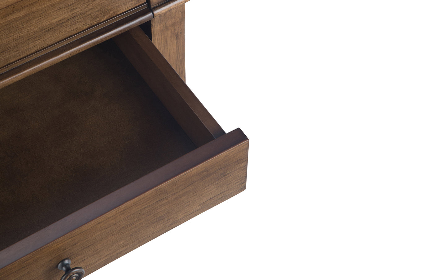 Rustic Natural Aged Brown | Carlton 24 inch Bedside Table (Set of 2)