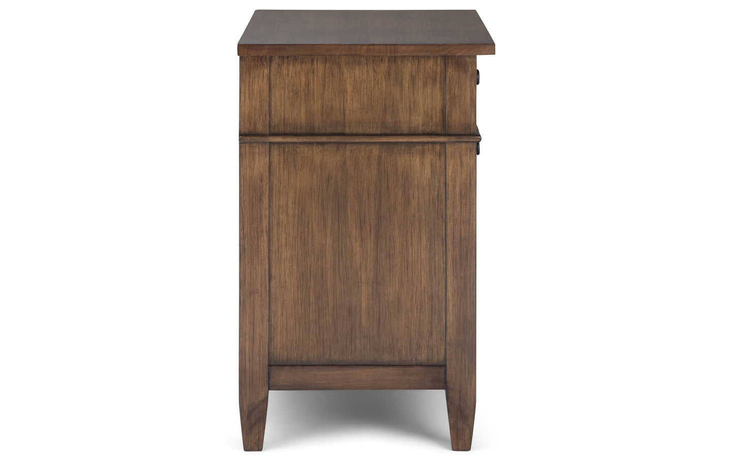 Rustic Natural Aged Brown | Carlton 24 inch Bedside Table (Set of 2)