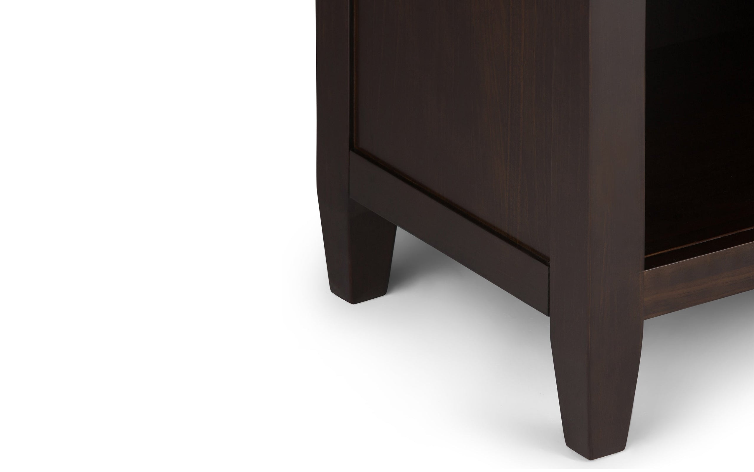 Dark Tobacco Brown | Carlton 24 inch Bedside Table (Set of 2)