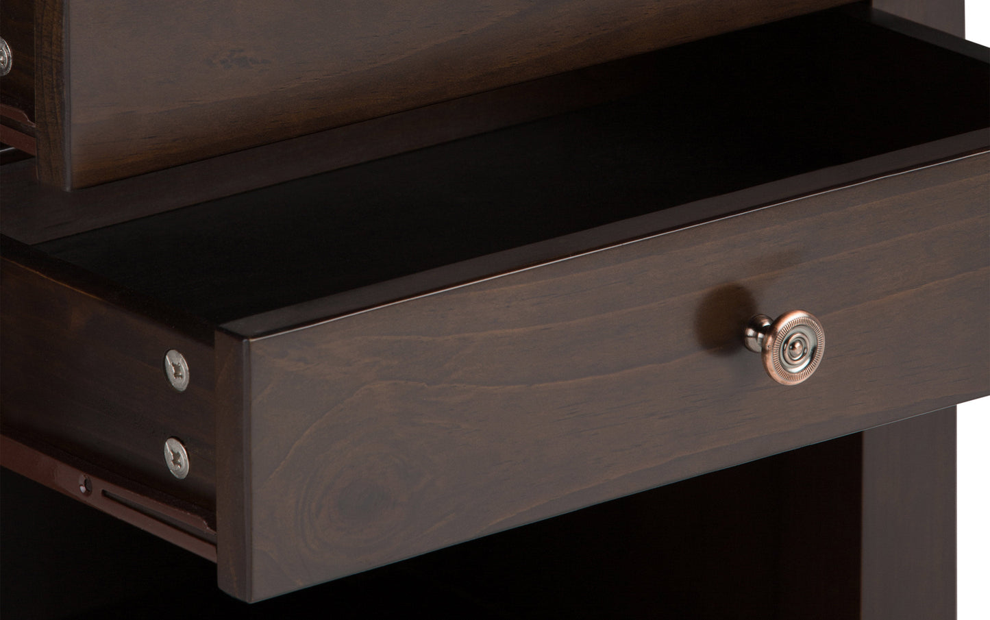 Dark Tobacco Brown | Carlton 24 inch Bedside Table (Set of 2)