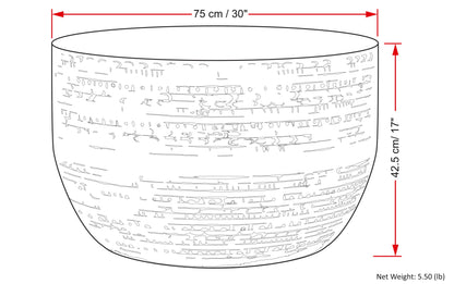 Antique Gold | Johnsen Metal Coffee Table