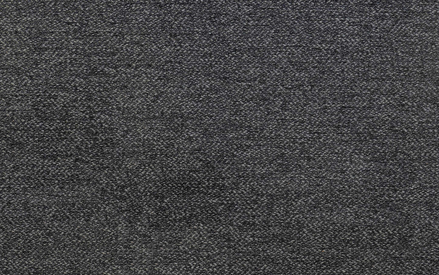 Charcoal Grey Woven-Blend Fabric | Morrison Large Rectangular Ottoman