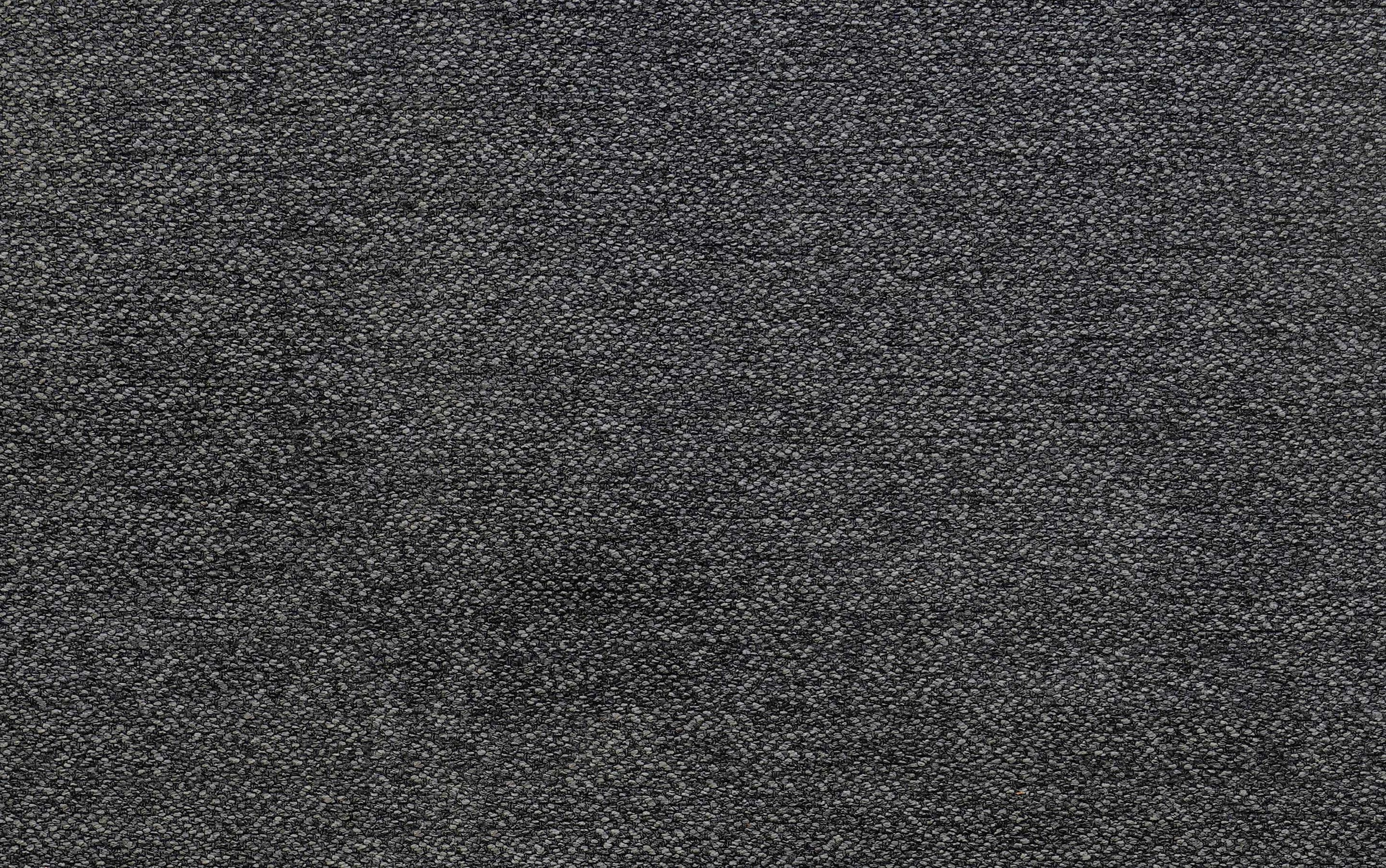 Charcoal Grey Woven Polyester Fabric | Morrison Ottoman