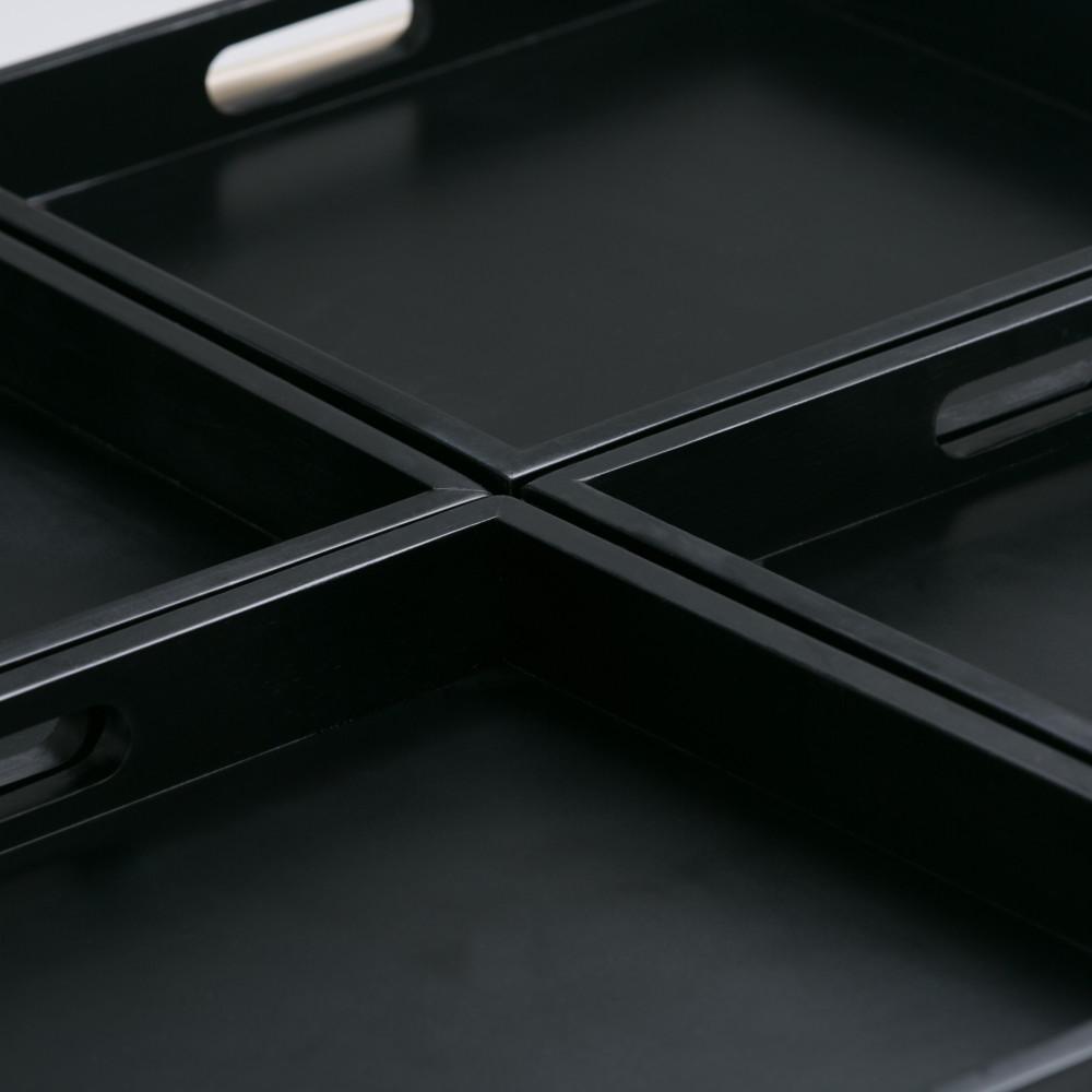 Tanners Brown Vegan Leather | Avalon Vegan Leather Square Coffee Table Storage Ottoman