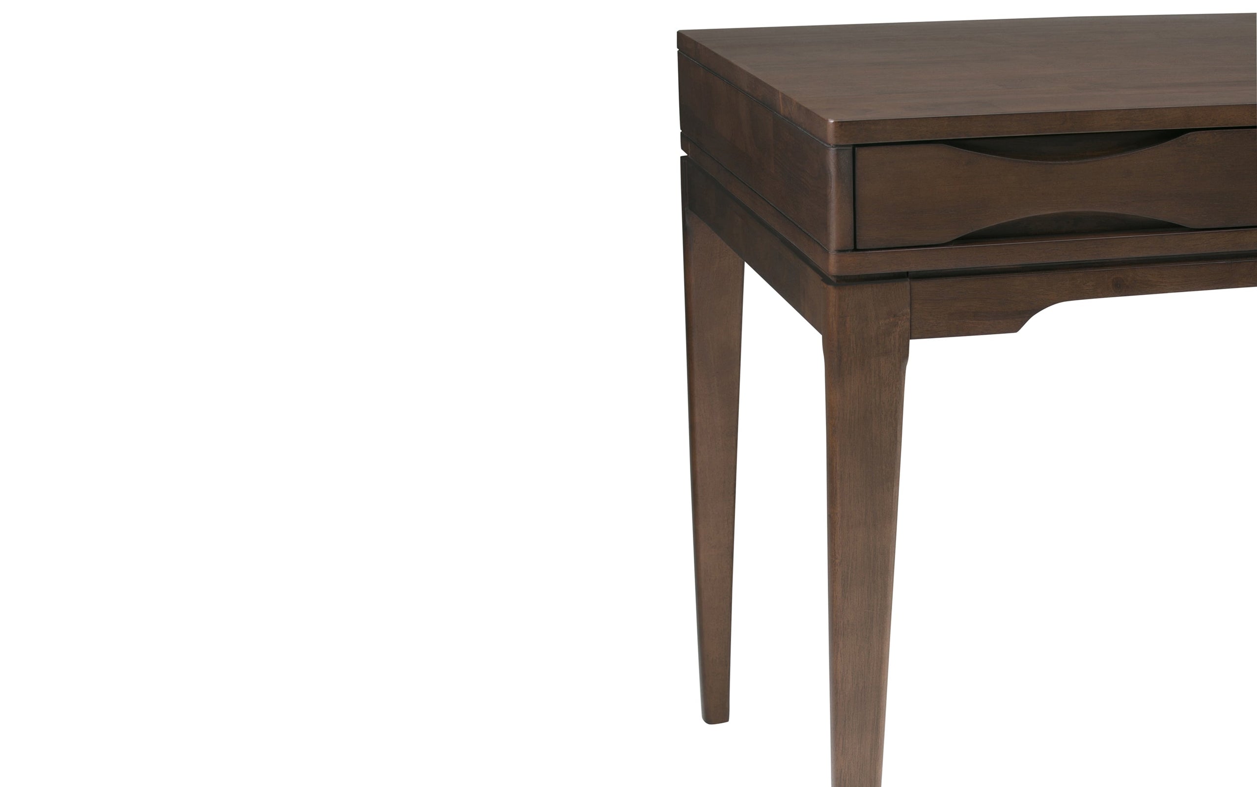 Walnut Brown | Harper 60 inch Desk and 24 inch Bookcase