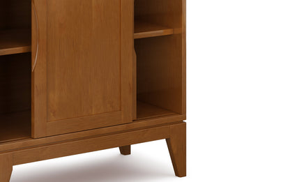 Teak Brown | Harper 30W Storage Cabinet with Doors Set of 2