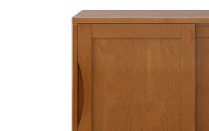 Teak Brown | Harper 30W Storage Cabinet with Doors Set of 2
