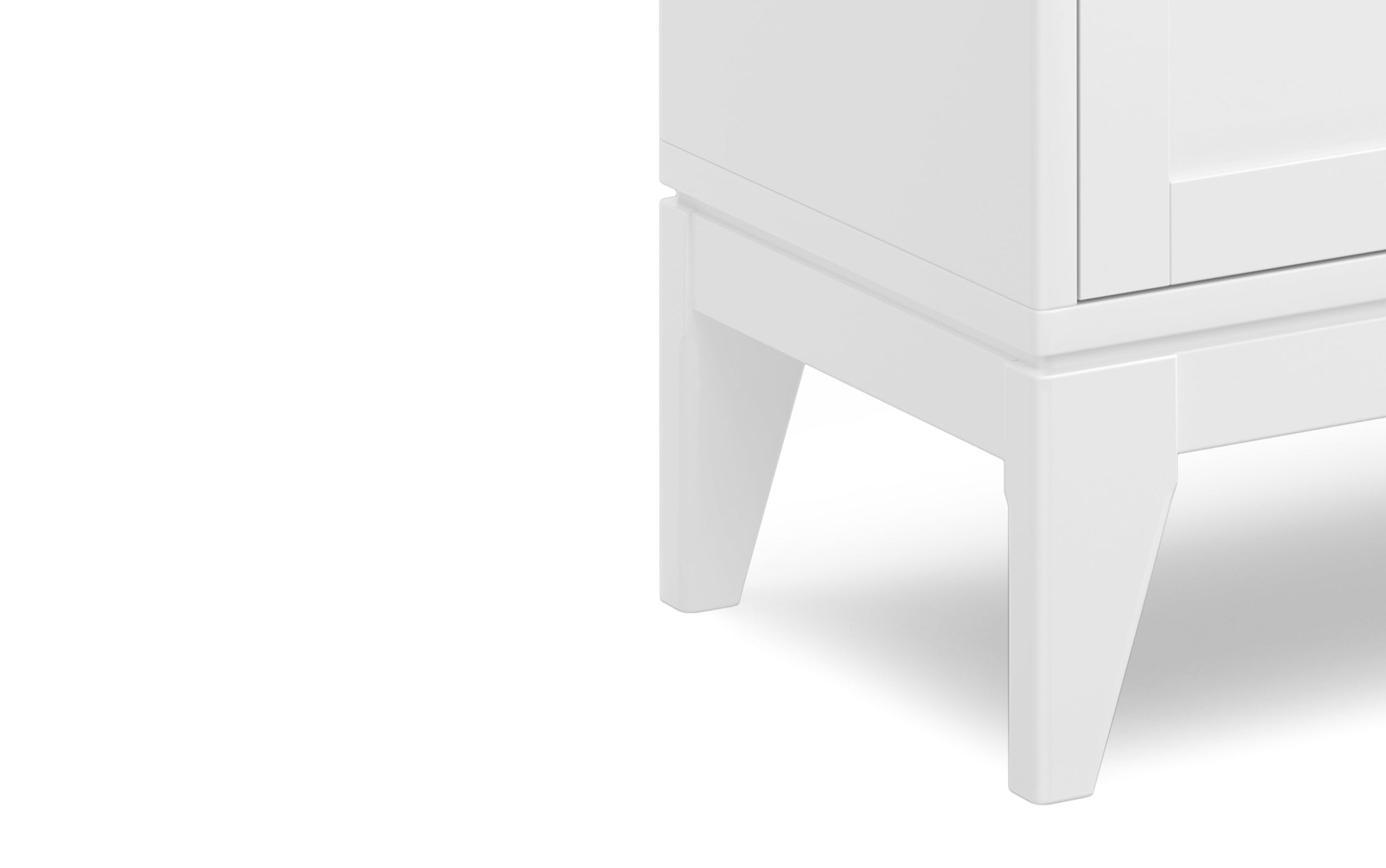 White | Harper 30W Storage Cabinet with Doors Set of 2