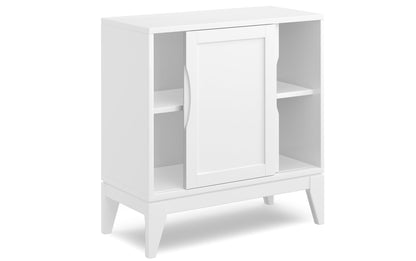 White | Harper 30W Storage Cabinet with Doors Set of 2
