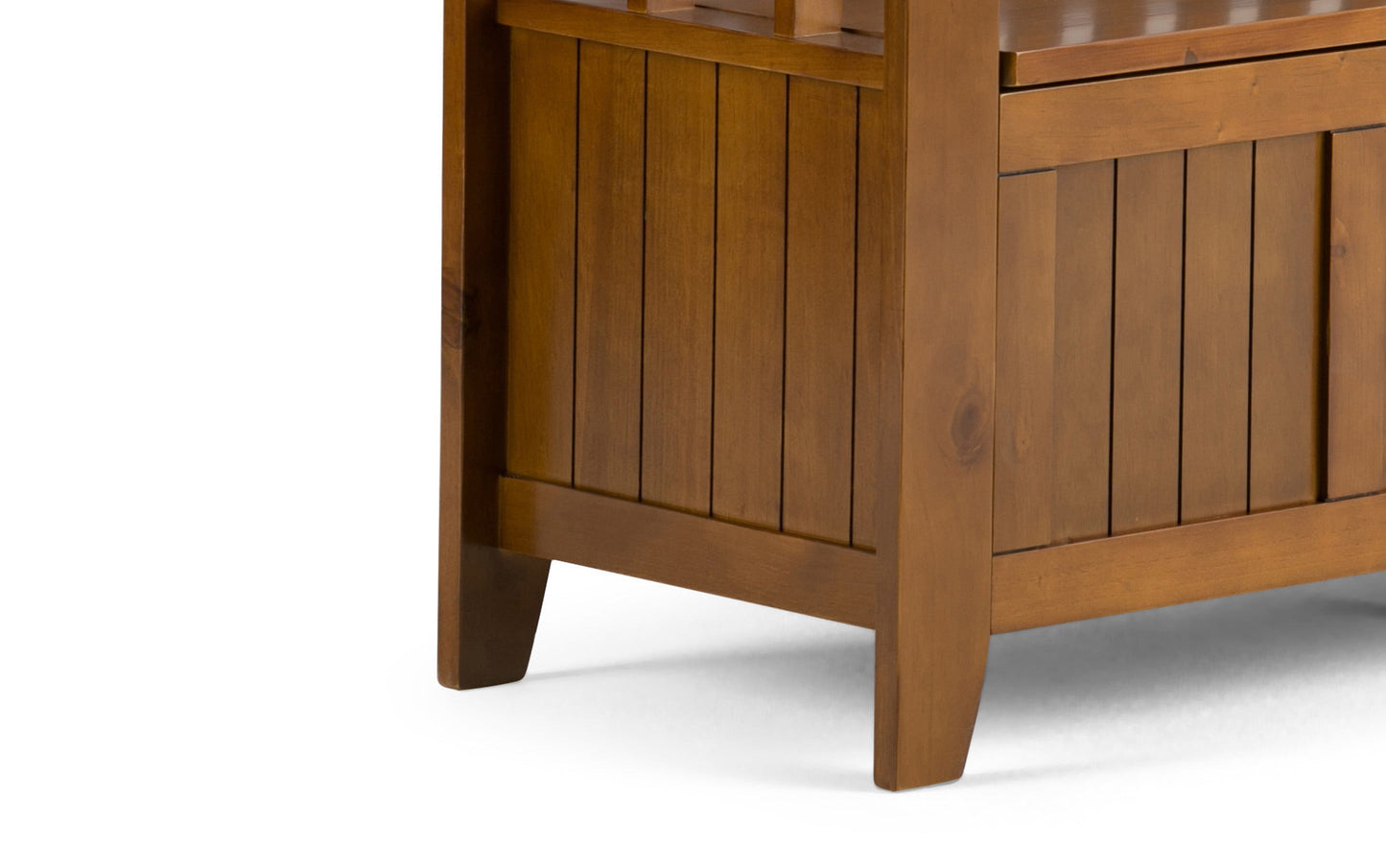 Light Avalon Brown | Acadian Entryway Bench