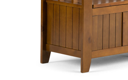 Light Avalon Brown | Acadian Entryway Bench