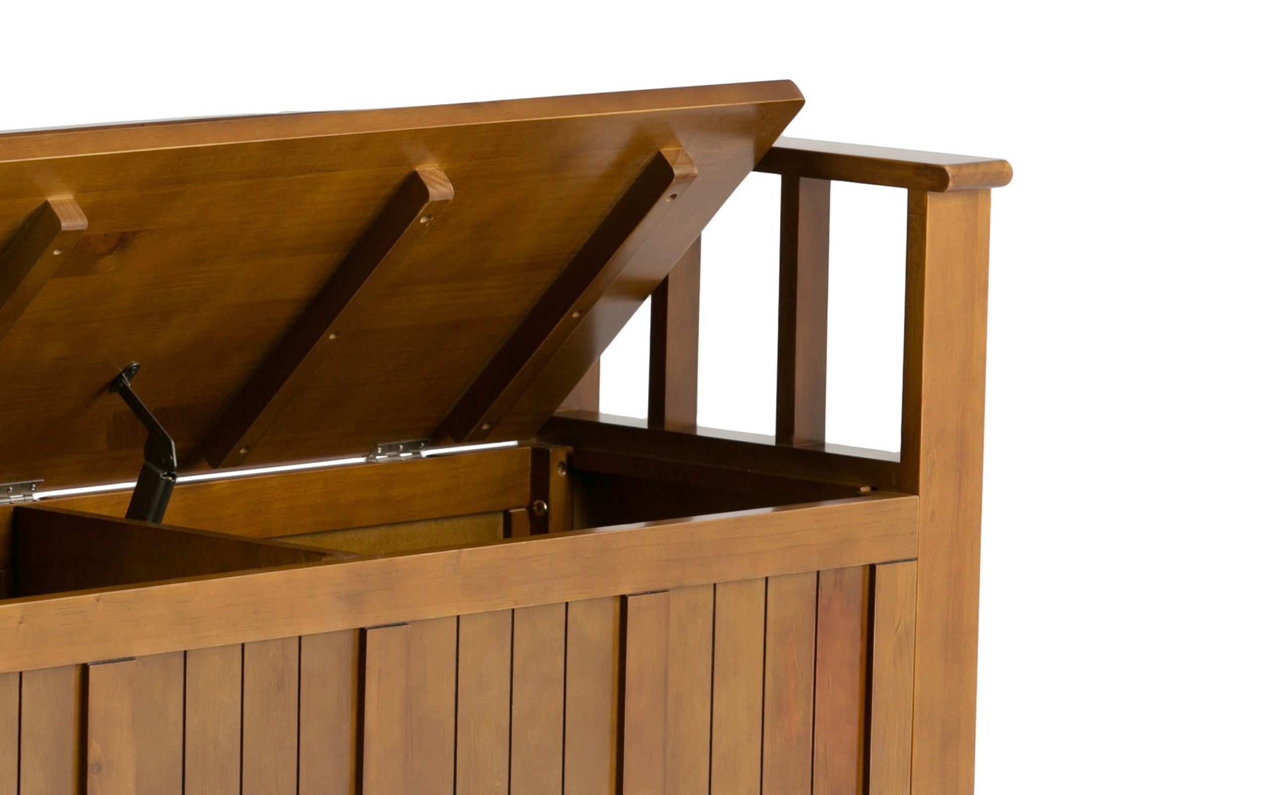 Light Avalon Brown | Acadian Entryway Bench