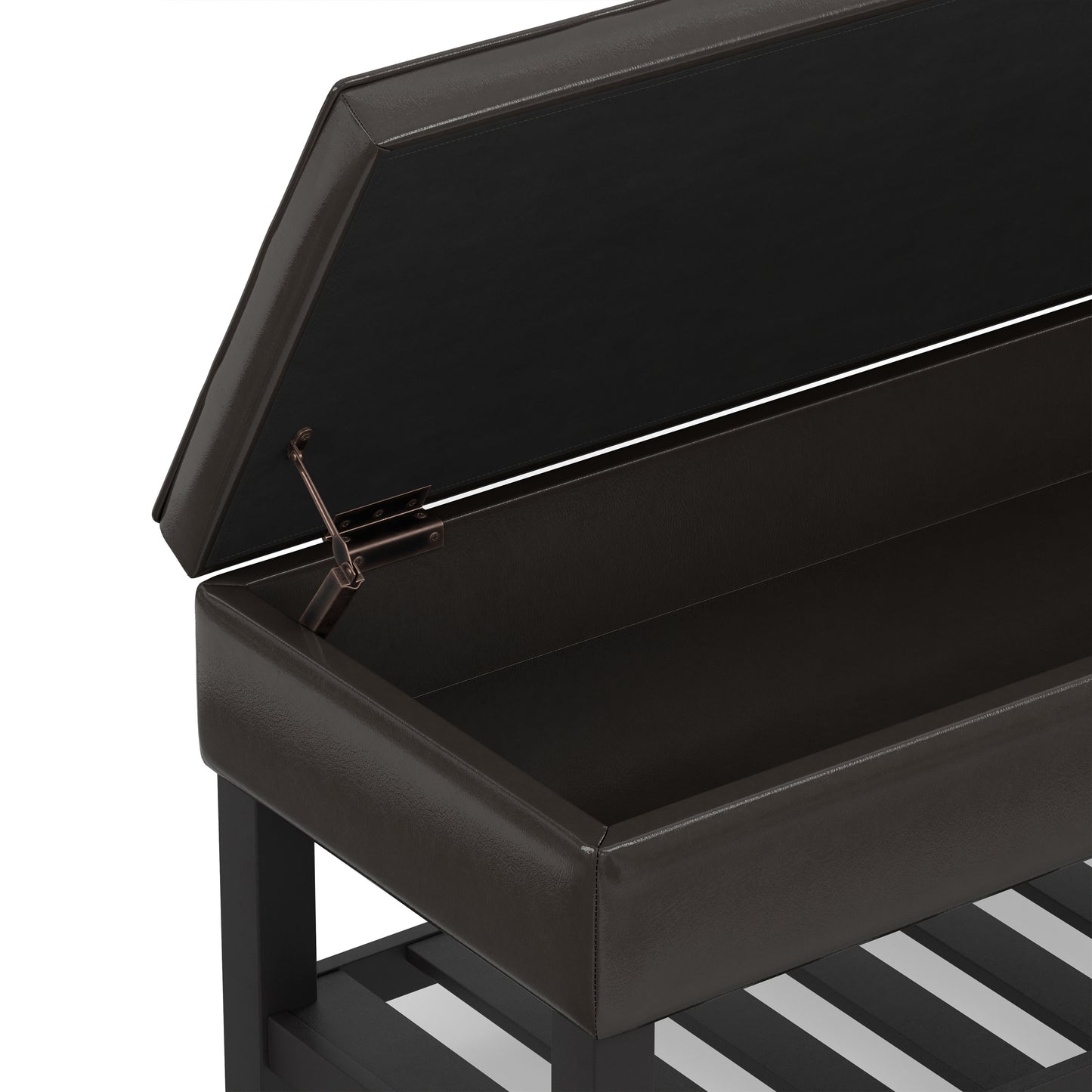 Cosmopolitan Ottoman Bench in Vegan Leather