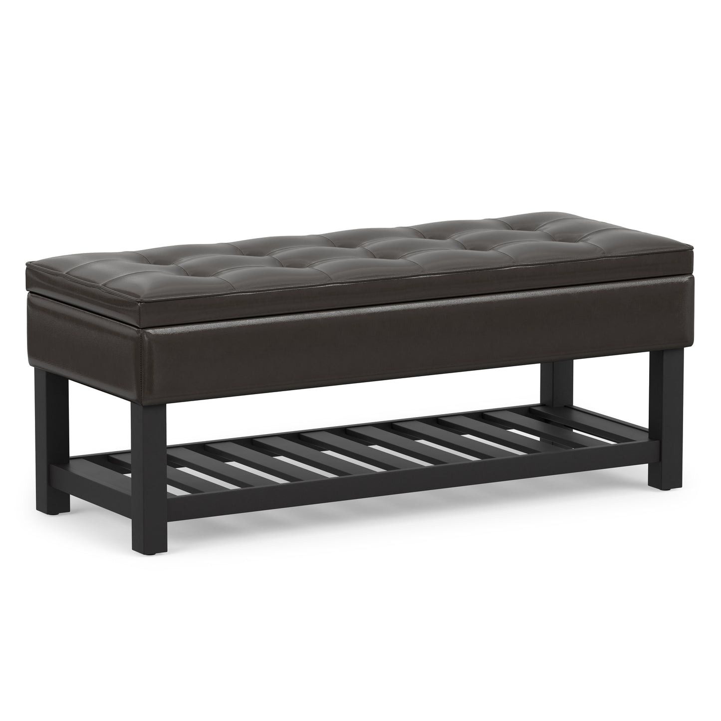 Cosmopolitan Ottoman Bench in Vegan Leather