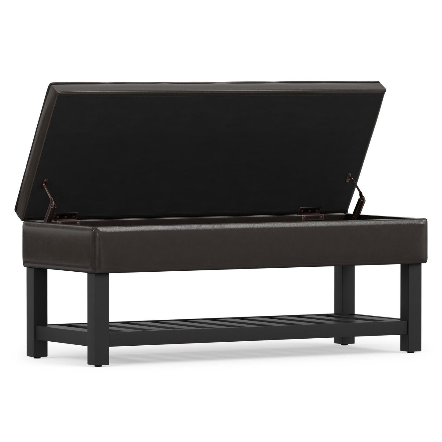 Cosmopolitan Ottoman Bench in Vegan Leather
