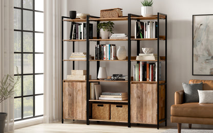 Kelsey 70 inch Bookcase 3-piece Set