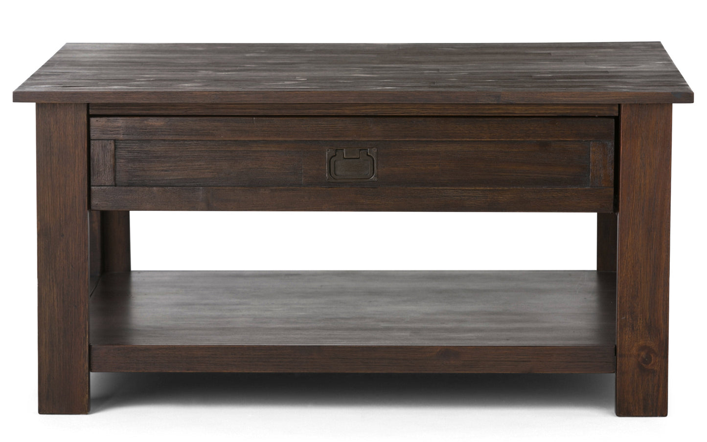 Distressed Charcoal Brown | Monroe 38 inch Coffee Table with 22 inch End Tables (Set of 3)