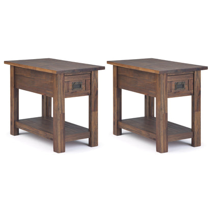 Monroe 14 inch Narrow Side Table (Set of 2)