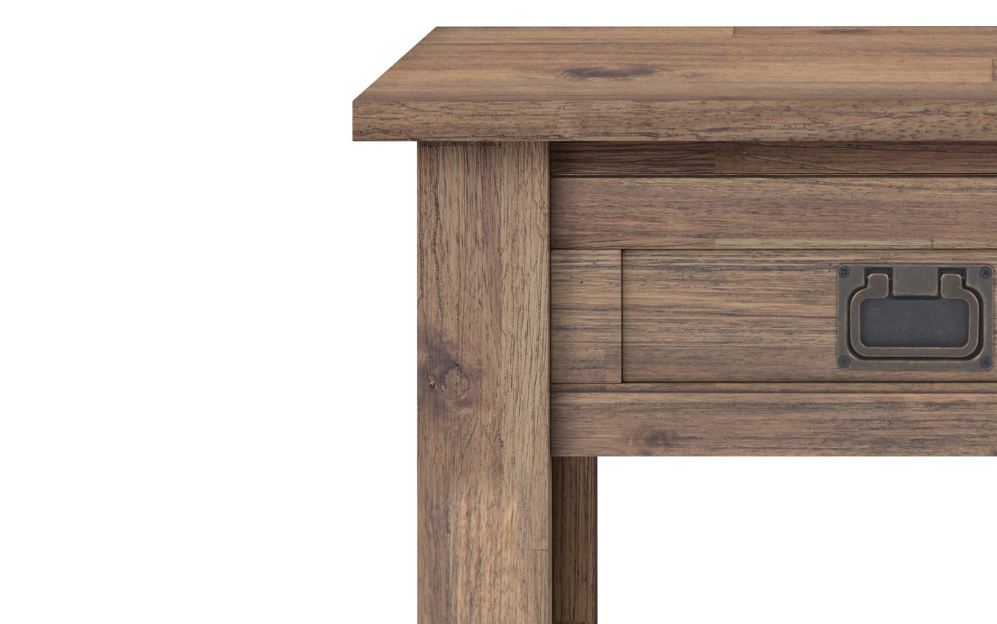 Rustic Natural Aged Brown | Monroe 22 inch End Table (Set of 2)