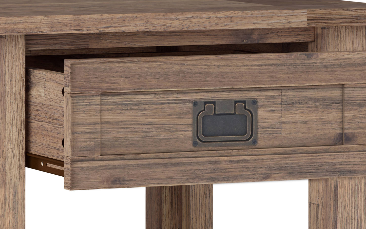 Rustic Natural Aged Brown | Monroe 22 inch End Table (Set of 2)