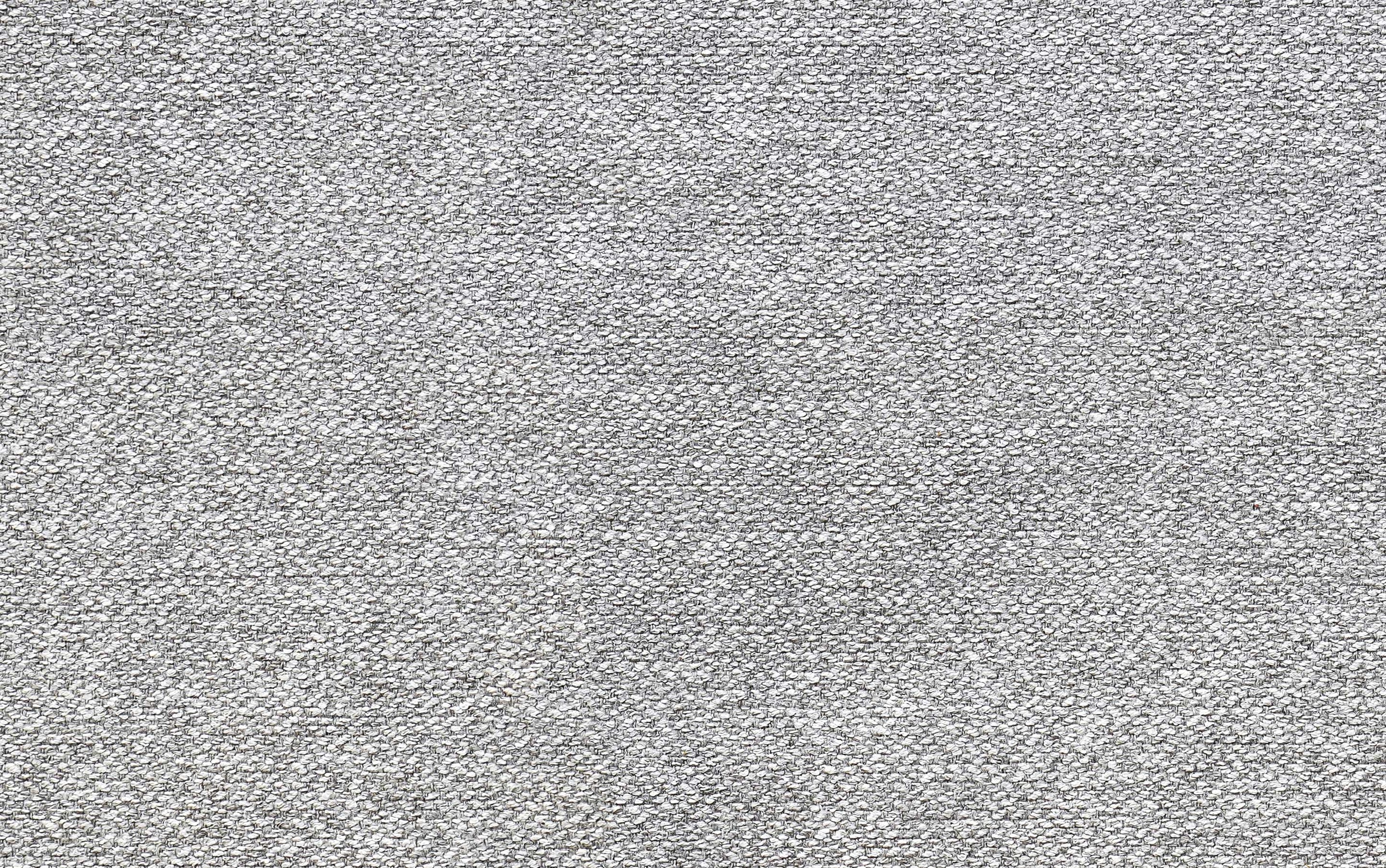 Mist Grey Woven Polyester Fabric | Morrison Large Rectangular Ottoman
