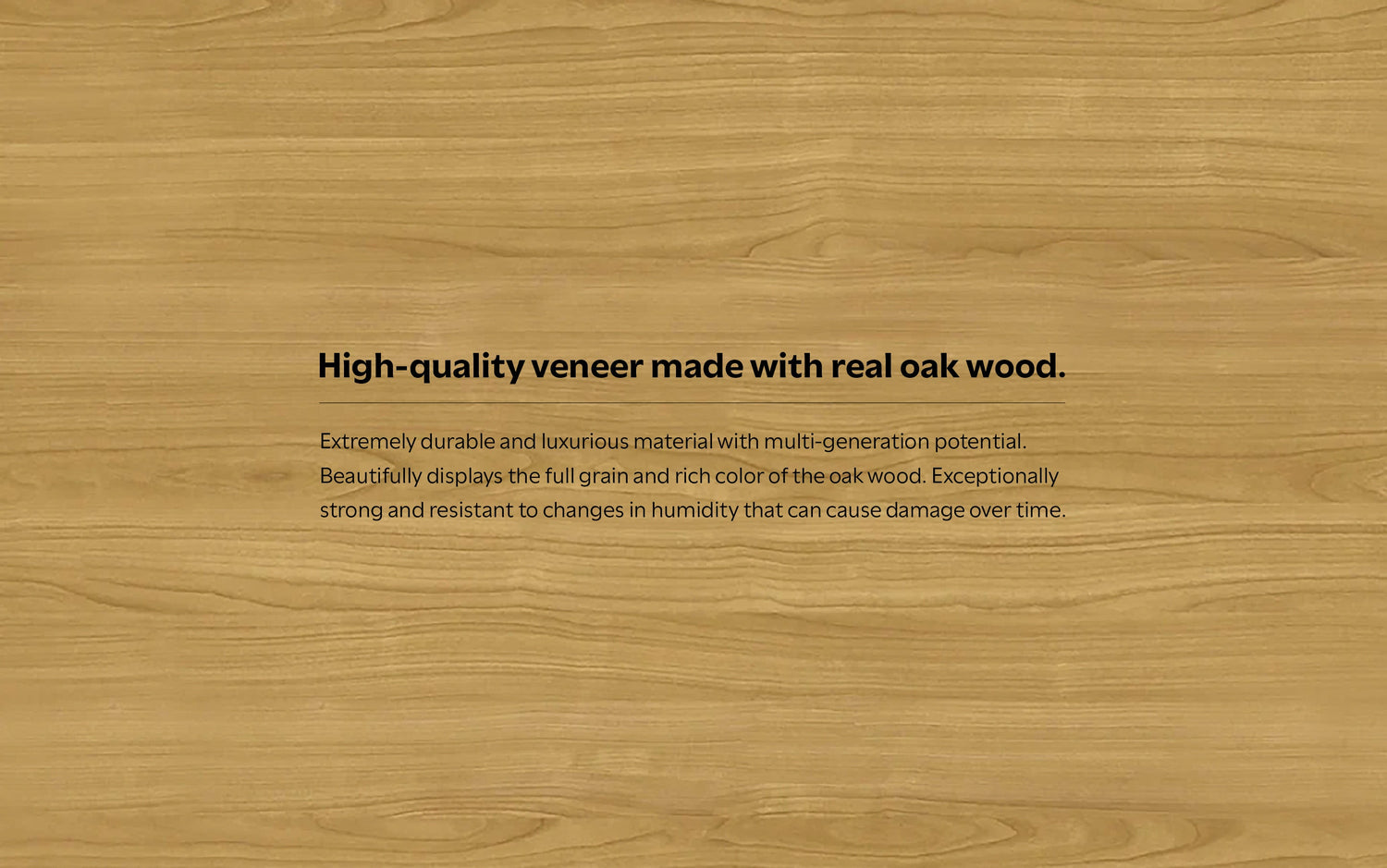 Oak Oak | Wilson Rectangle Dining Table