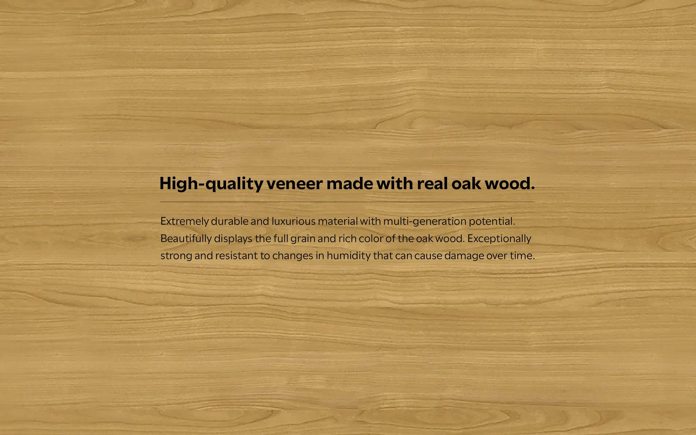 Oak Black Oak | Hunter Coffee Table