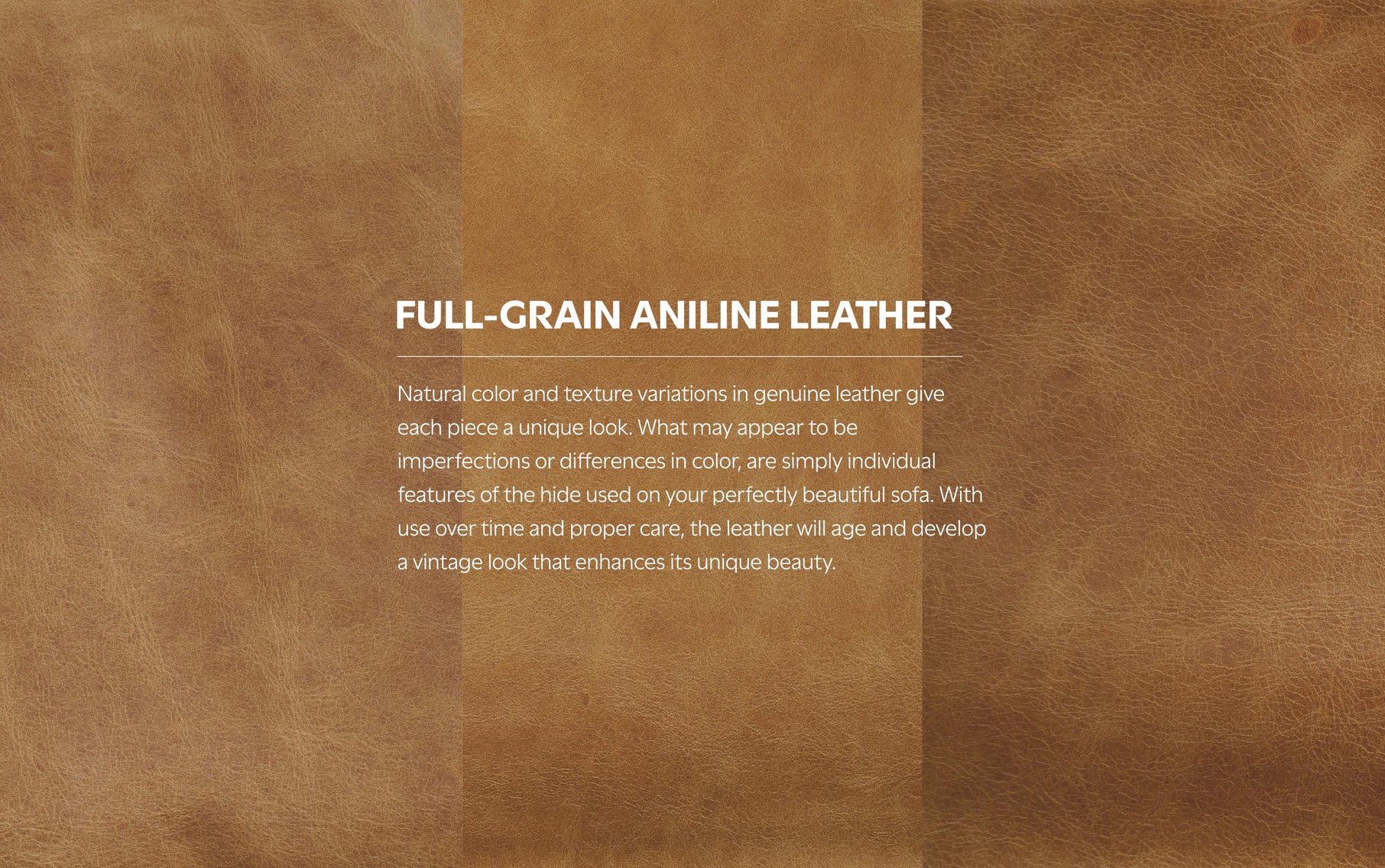 Sienna Genuine Top Grain Leather | Morrison Ottoman in Genuine Top Grain Leather