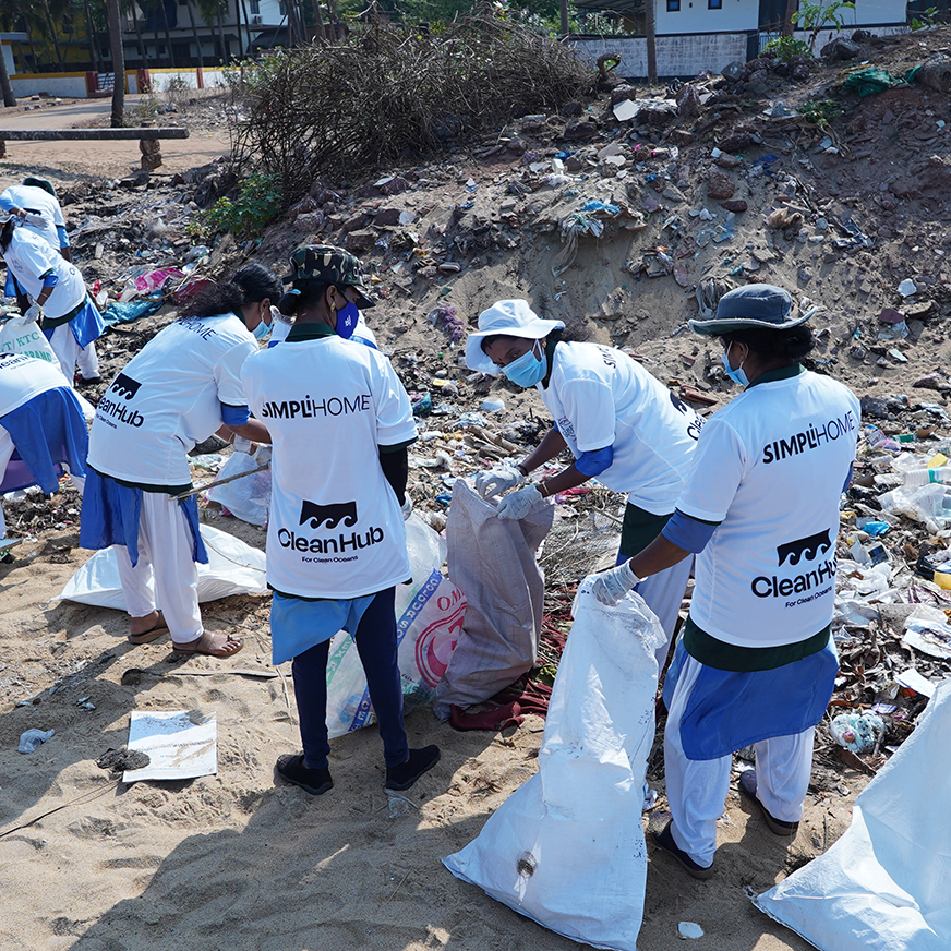 Removing plastic waste - Track our progress