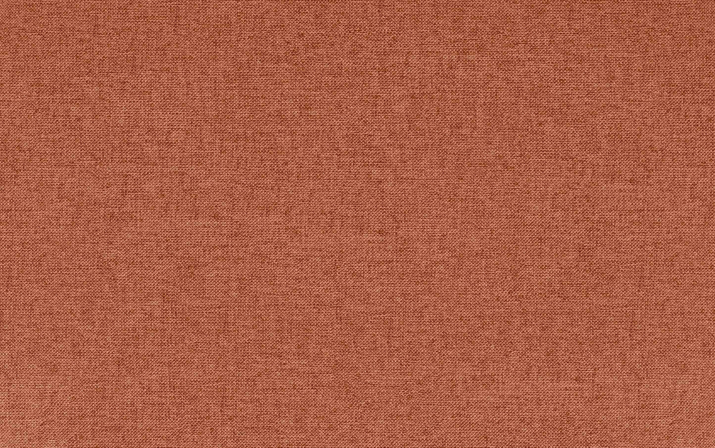 Dusty Orange Linen Style Fabric | Brock Footstool
