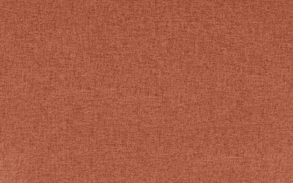 Dusty Orange Linen Style Fabric | Brock Footstool