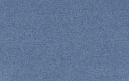 Wedgewood Blue Linen Style Fabric | Brock Footstool