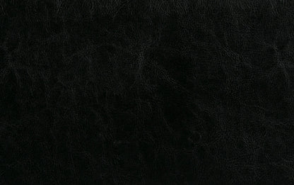 Midnight Black Vegan Leather | Dover 3 piece Vegan Leather Storage Ottoman