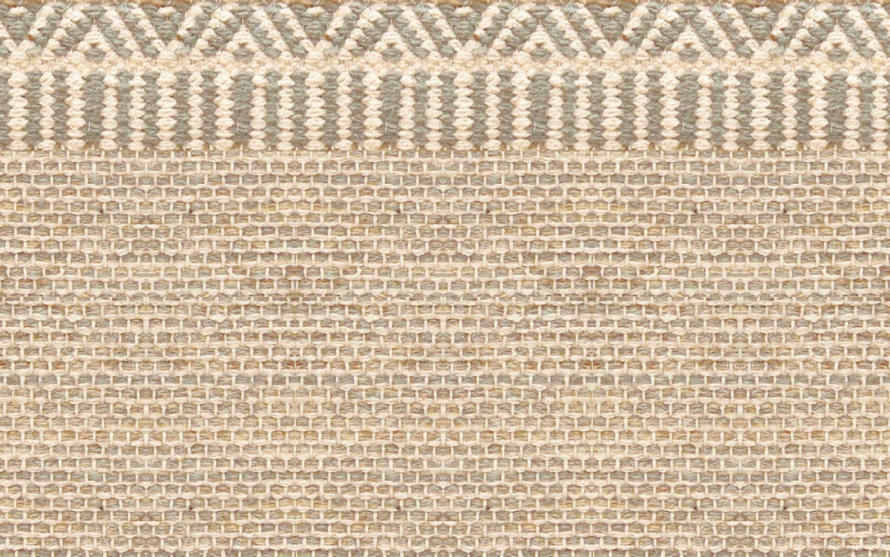 Brown Woven Wool | Sweeney Square Pouf