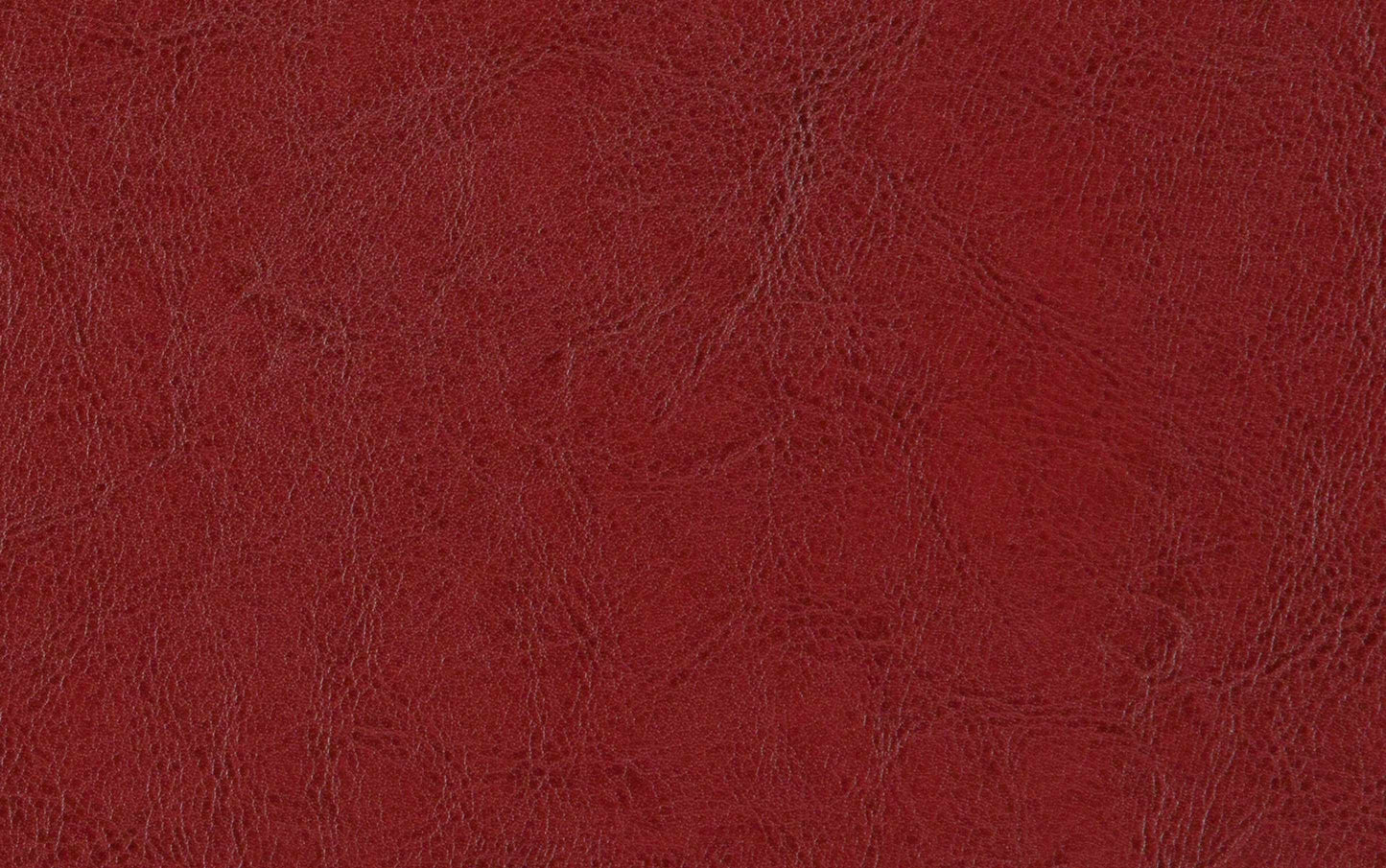 Radicchio Red Vegan Leather | Kingsley Bonded Leather Storage Ottoman
