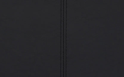 Midnight Black Vegan Leather | Acadian 7 Piece Dining Set
