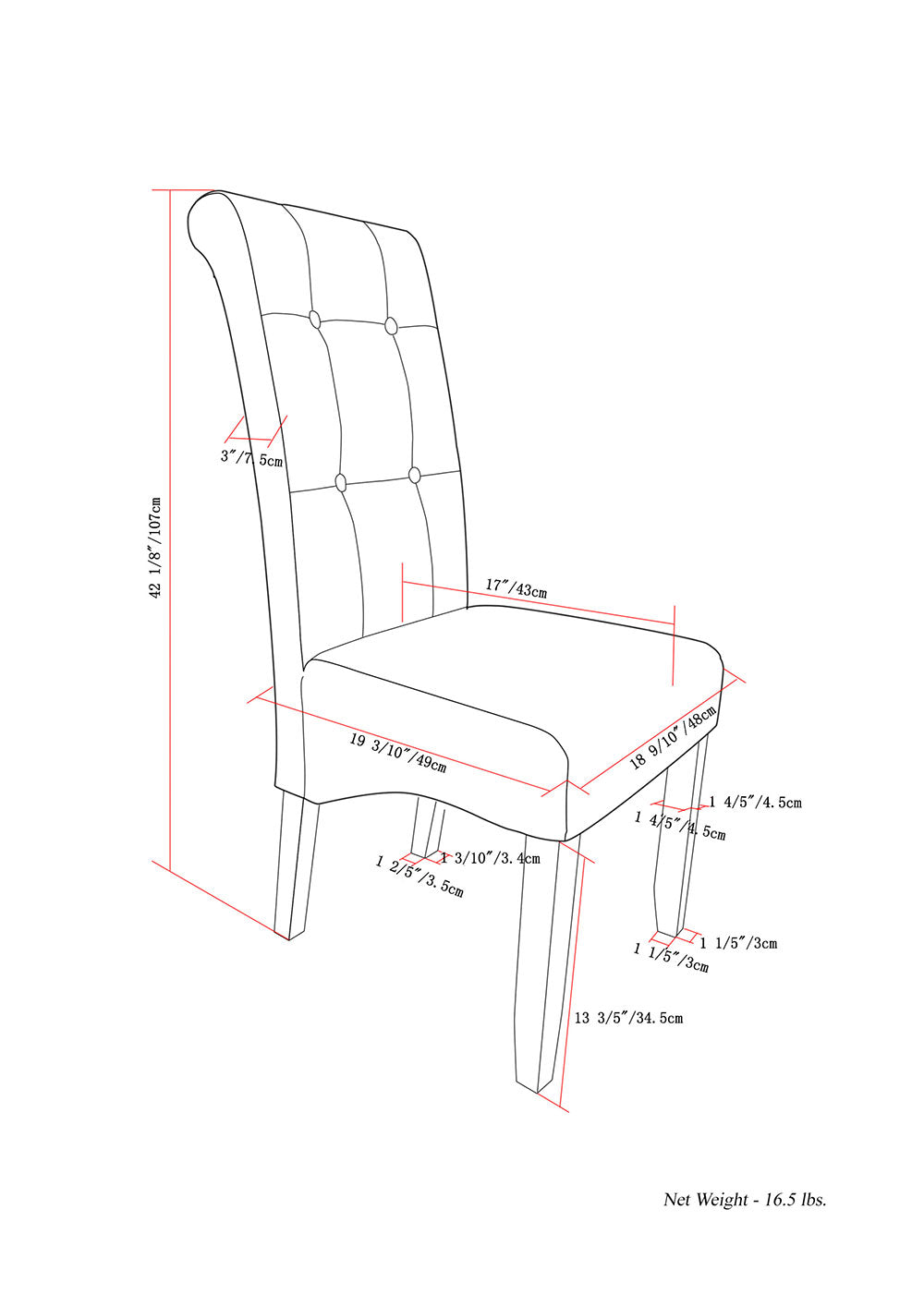 Dove Grey Linen Style Fabric | Cosmopolitan Dining Chair in Linen