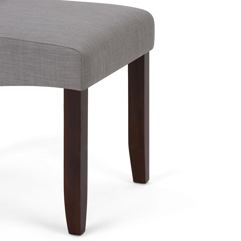Dove Grey Linen Style Fabric | Cosmopolitan Dining Chair in Linen